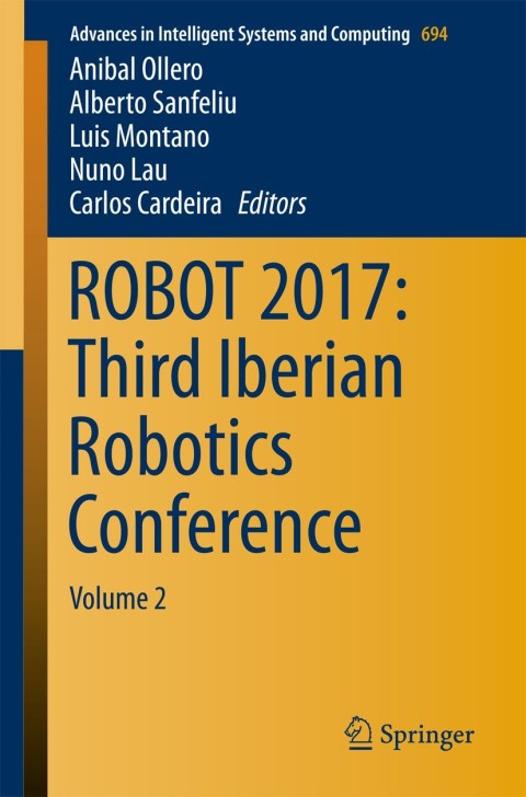 Cover image for book ROBOT 2017: Third Iberian Robotics Conference