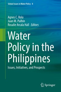 Cover image: Water Policy in the Philippines 9783319709680