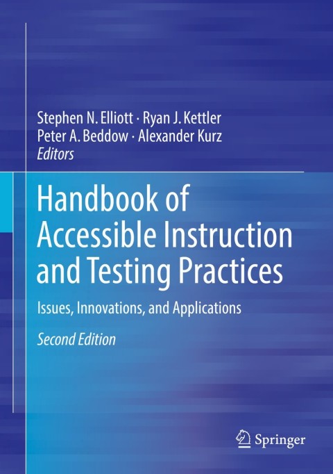 Cover image for book Handbook of Accessible Instruction and Testing Practices