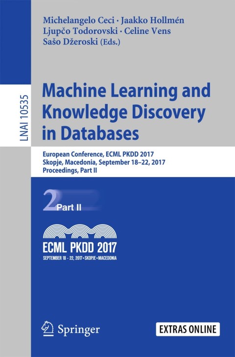 Cover image for book Machine Learning and Knowledge Discovery in Databases