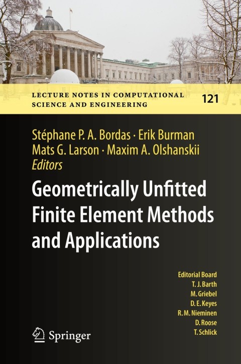 Cover image for book Geometrically Unfitted Finite Element Methods and Applications