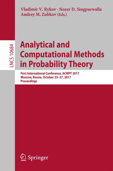 Cover image for book Analytical and Computational Methods in Probability Theory