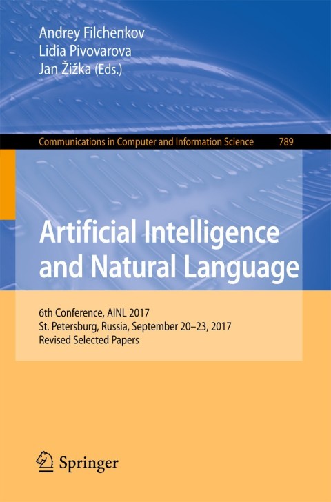 Cover image for book Artificial Intelligence and Natural Language