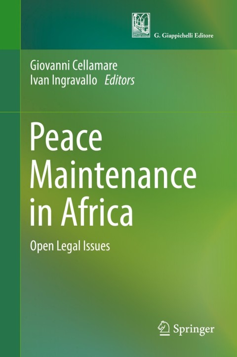 Cover image for book Peace Maintenance in Africa