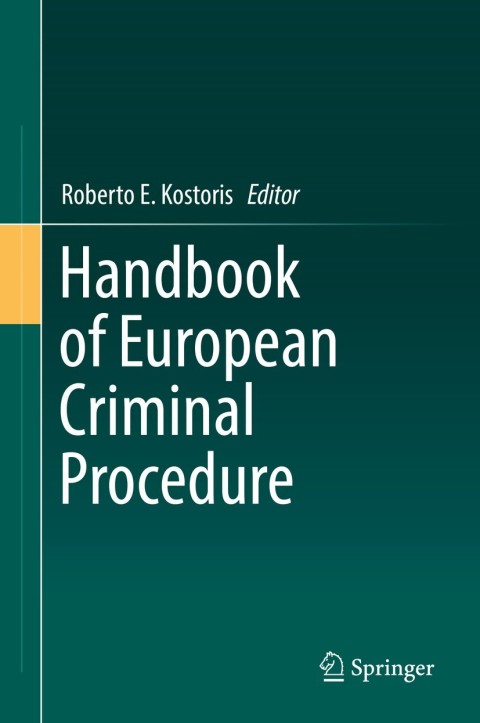 Cover image for book Handbook of European Criminal Procedure
