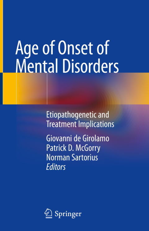 Cover image for book Age of Onset of Mental Disorders
