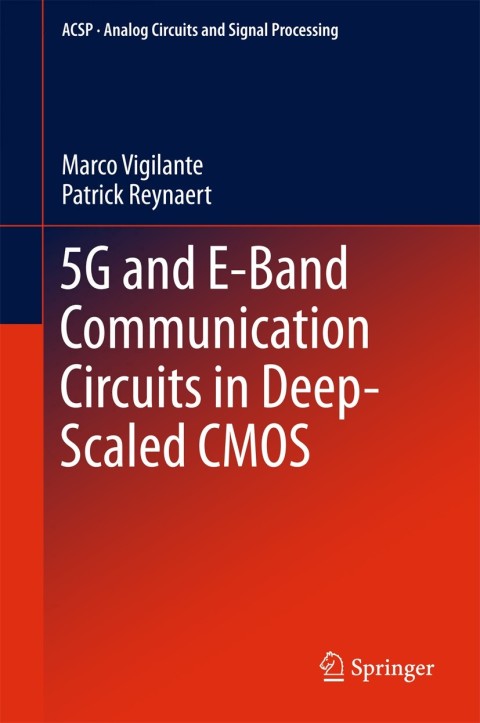Cover image for book 5G and E-Band Communication Circuits in Deep-Scaled CMOS