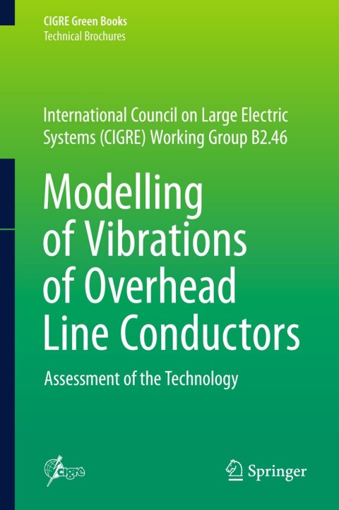 Cover image for book Modelling of Vibrations of Overhead Line Conductors