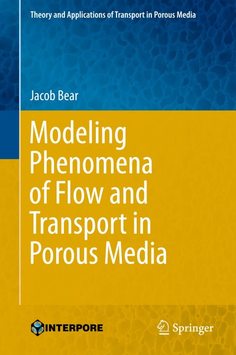 Cover image for book Modeling Phenomena of Flow and Transport in Porous Media