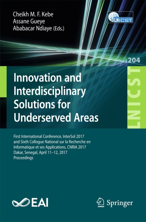 Cover image for book Innovation and Interdisciplinary Solutions for Underserved Areas