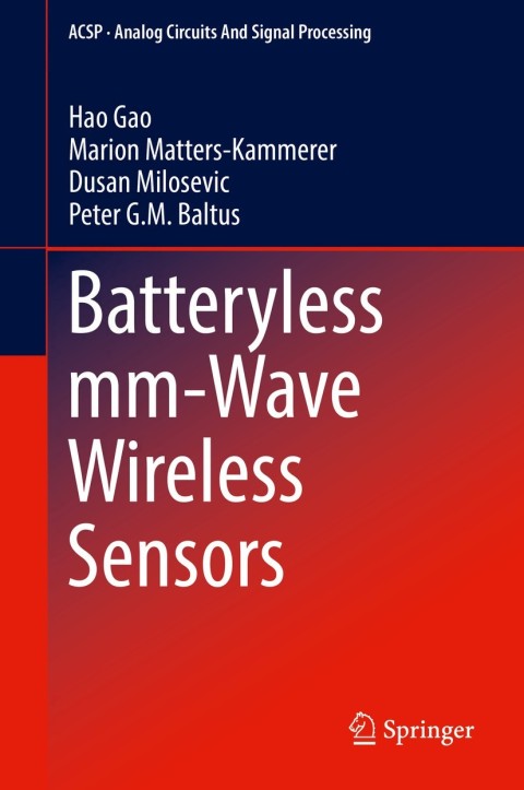 Cover image for book Batteryless mm-Wave Wireless Sensors