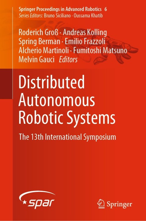 Cover image for book Distributed Autonomous Robotic Systems