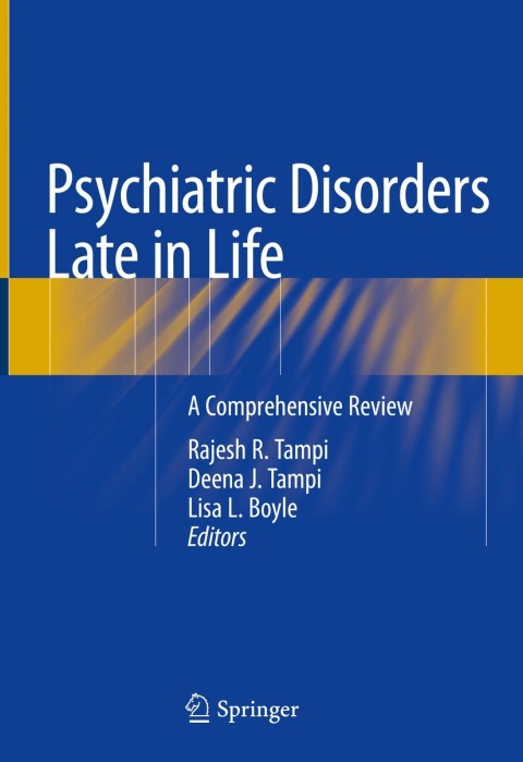 Cover image for book Psychiatric Disorders Late in Life