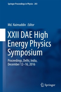 Cover image: XXII DAE High Energy Physics Symposium 9783319731704