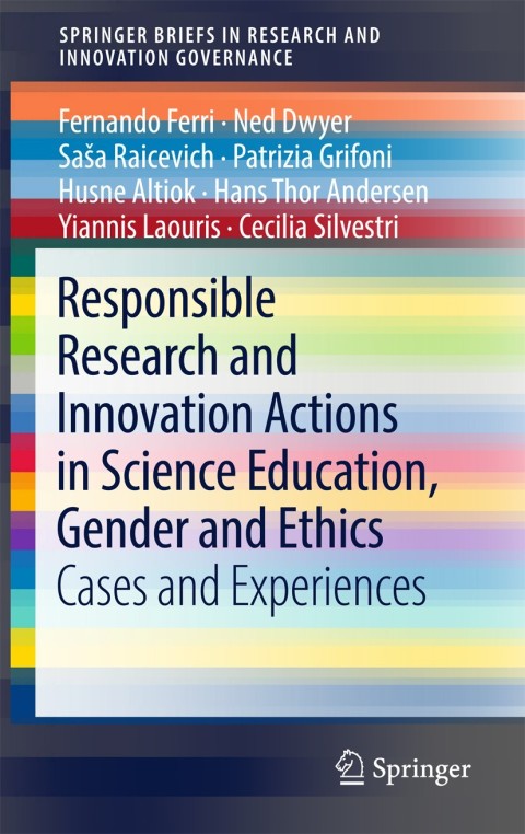 Cover image for book Responsible Research and Innovation Actions in Science Education, Gender and Ethics