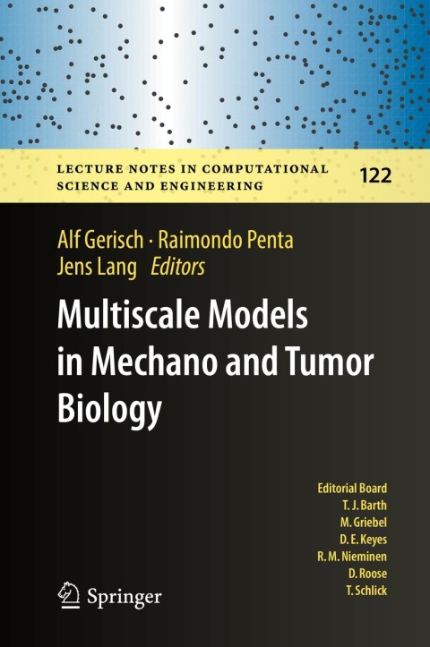 Cover image for book Multiscale Models in Mechano and Tumor Biology