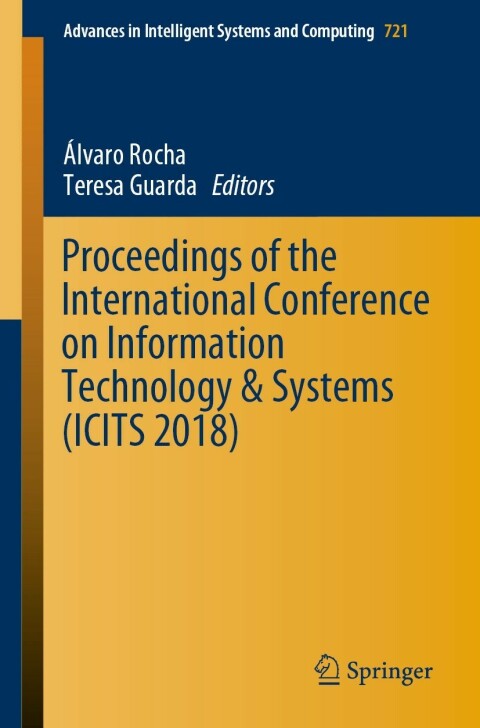 Cover image for book Proceedings of the International Conference on Information Technology & Systems (ICITS 2018)