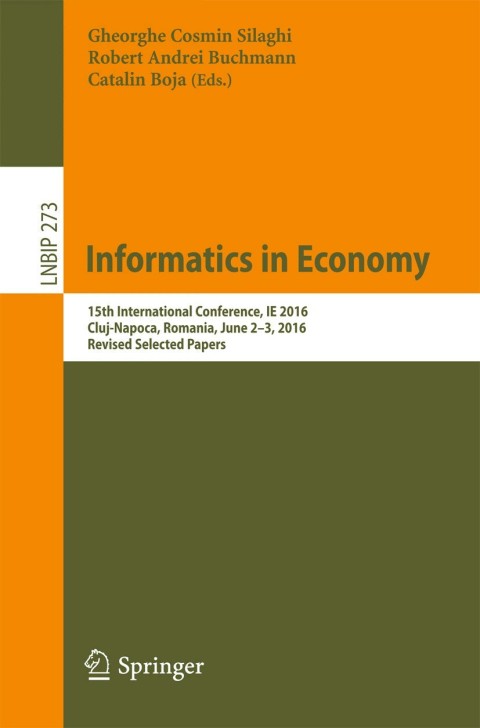 Cover image for book Informatics in Economy