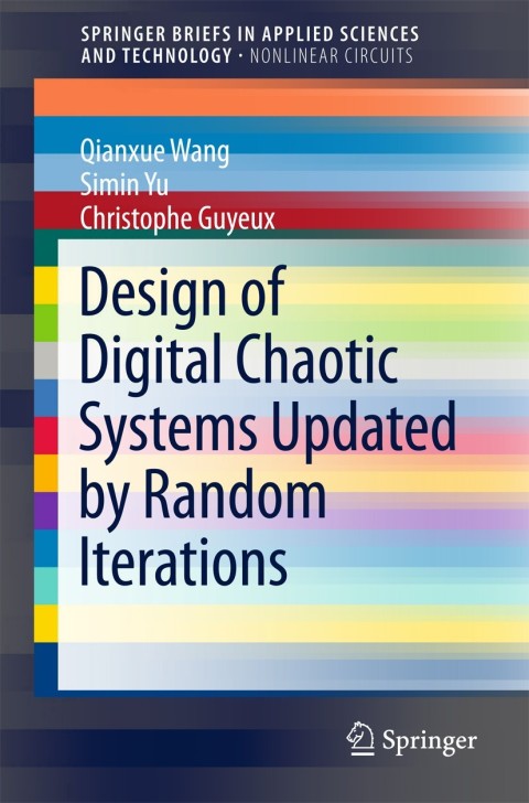 Cover image for book Design of Digital Chaotic Systems Updated by Random Iterations