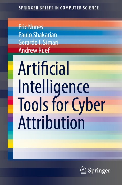 Cover image for book Artificial Intelligence Tools for Cyber Attribution