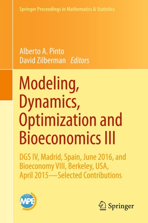 Cover image for book Modeling, Dynamics, Optimization and Bioeconomics III