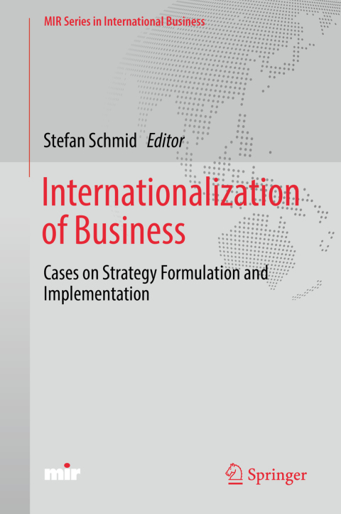 Cover image for book Internationalization of Business