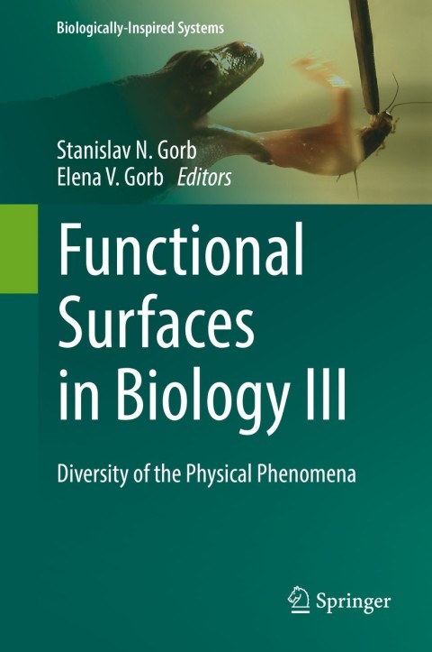 Cover image for book Functional Surfaces in Biology III