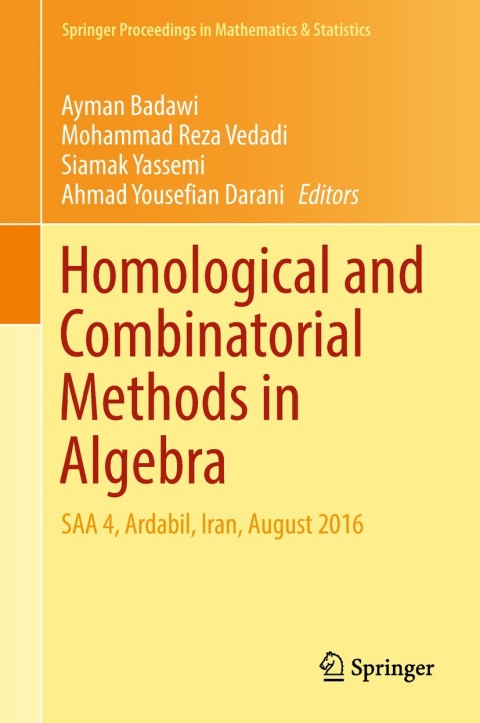 Cover image for book Homological and Combinatorial Methods in Algebra