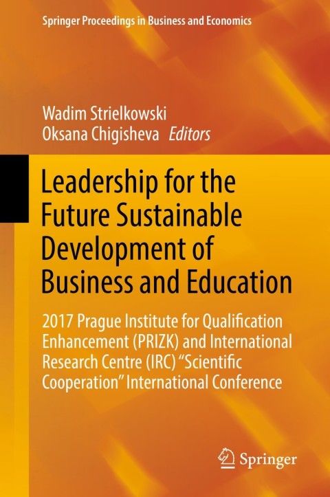 Cover image for book Leadership for the Future Sustainable Development of Business and Education