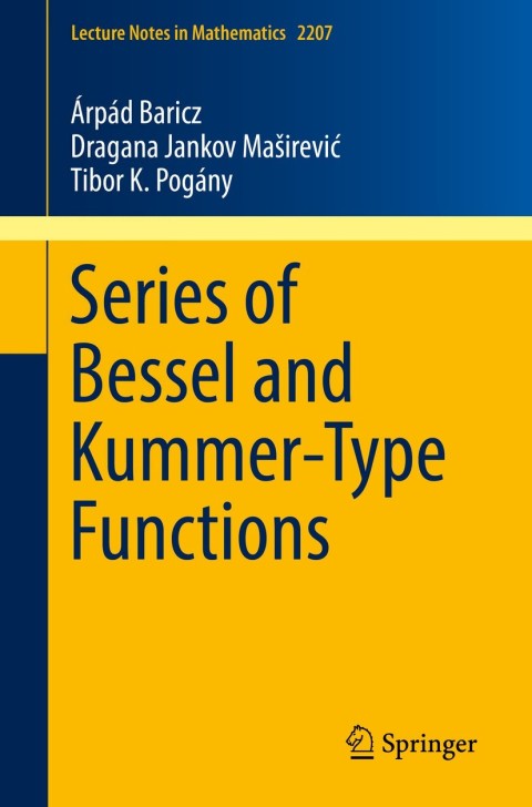 Cover image for book Series of Bessel and Kummer-Type Functions