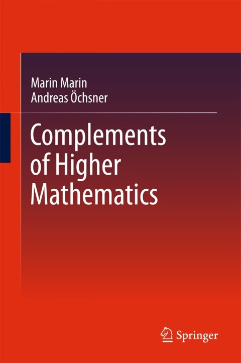 Cover image for book Complements of Higher Mathematics