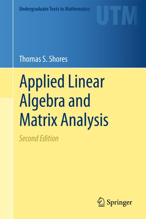 Cover image for book Applied Linear Algebra and Matrix Analysis