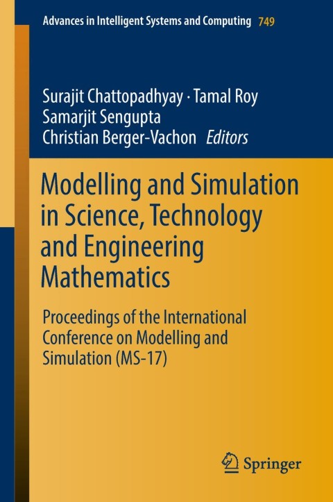 Cover image for book Modelling and Simulation in Science, Technology and Engineering Mathematics