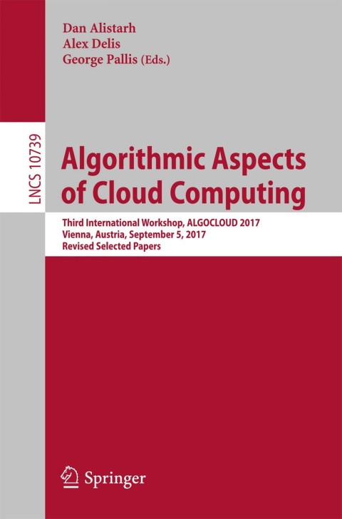 Cover image for book Algorithmic Aspects of Cloud Computing