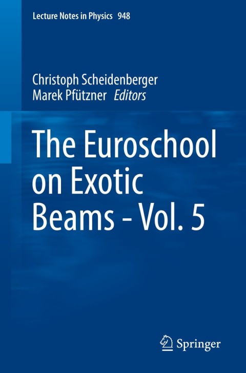 Cover image for book The Euroschool on Exotic Beams - Vol. 5