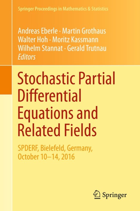 Cover image for book Stochastic Partial Differential Equations and Related Fields