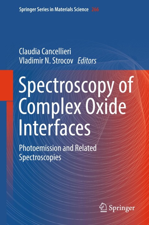 Cover image for book Spectroscopy of Complex Oxide Interfaces