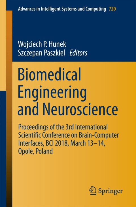 Cover image for book Biomedical Engineering and Neuroscience