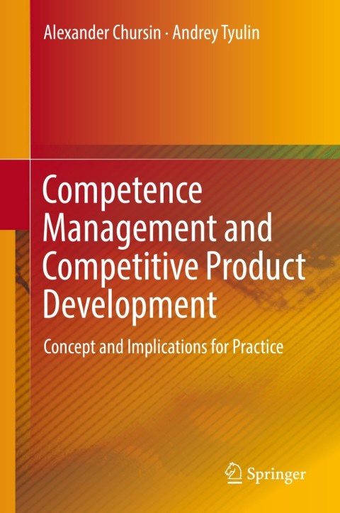 Cover image for book Competence Management and Competitive Product Development
