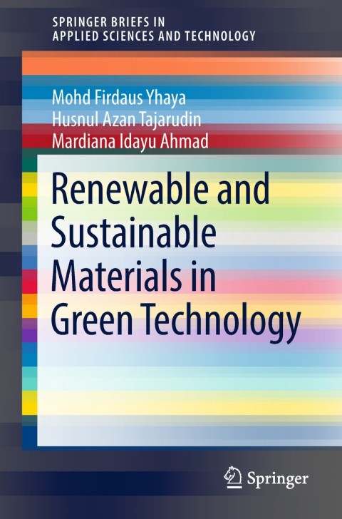 Cover image for book Renewable and Sustainable Materials in Green Technology
