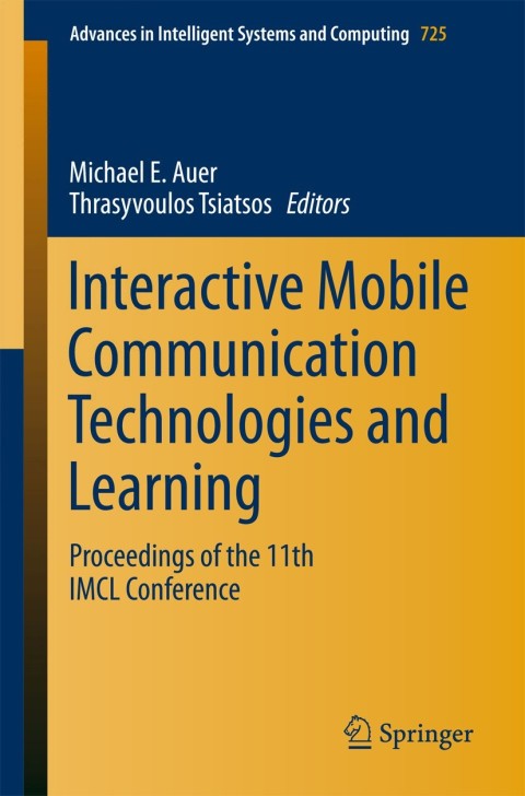 Cover image for book Interactive Mobile Communication Technologies and Learning