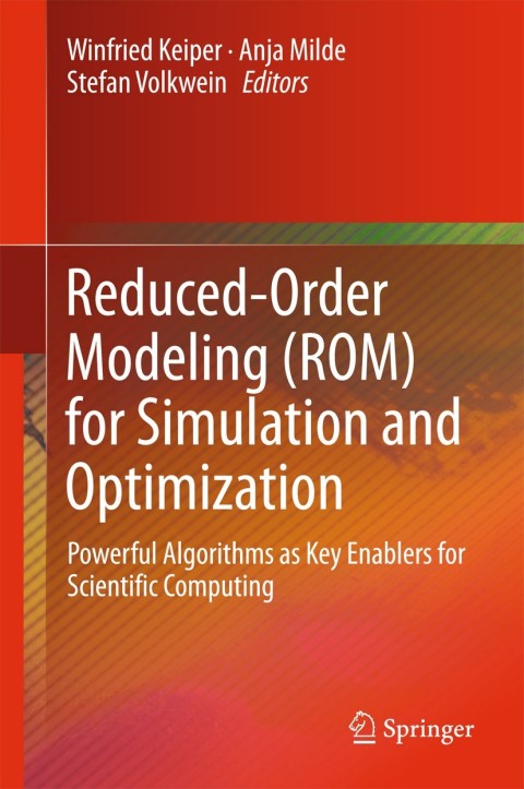 Cover image for book Reduced-Order Modeling (ROM) for Simulation and Optimization
