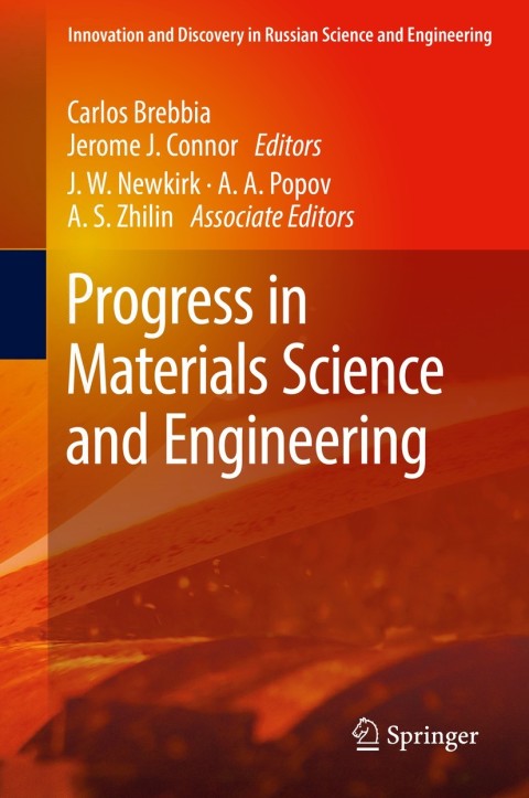 Cover image for book Progress in Materials Science and Engineering