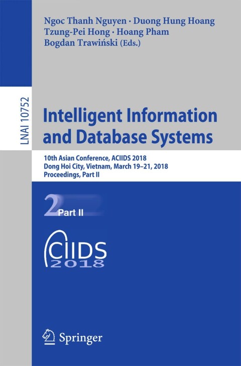 Cover image for book Intelligent Information and Database Systems