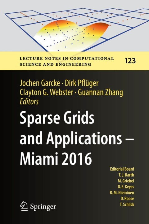 Cover image for book Sparse Grids and Applications - Miami 2016