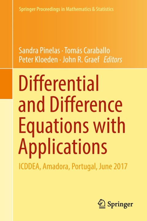Cover image for book Differential and Difference Equations with Applications