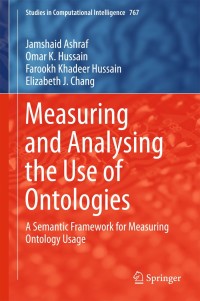 صورة الغلاف: Measuring and Analysing the Use of Ontologies 9783319756790