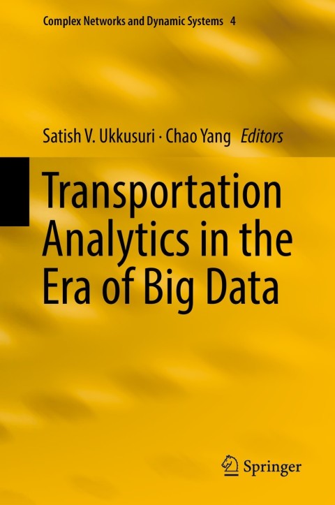 Cover image for book Transportation Analytics in the Era of Big Data