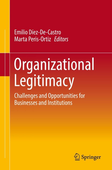 Cover image for book Organizational Legitimacy
