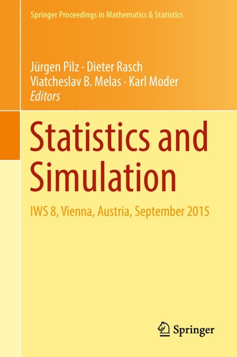 Cover image for book Statistics and Simulation